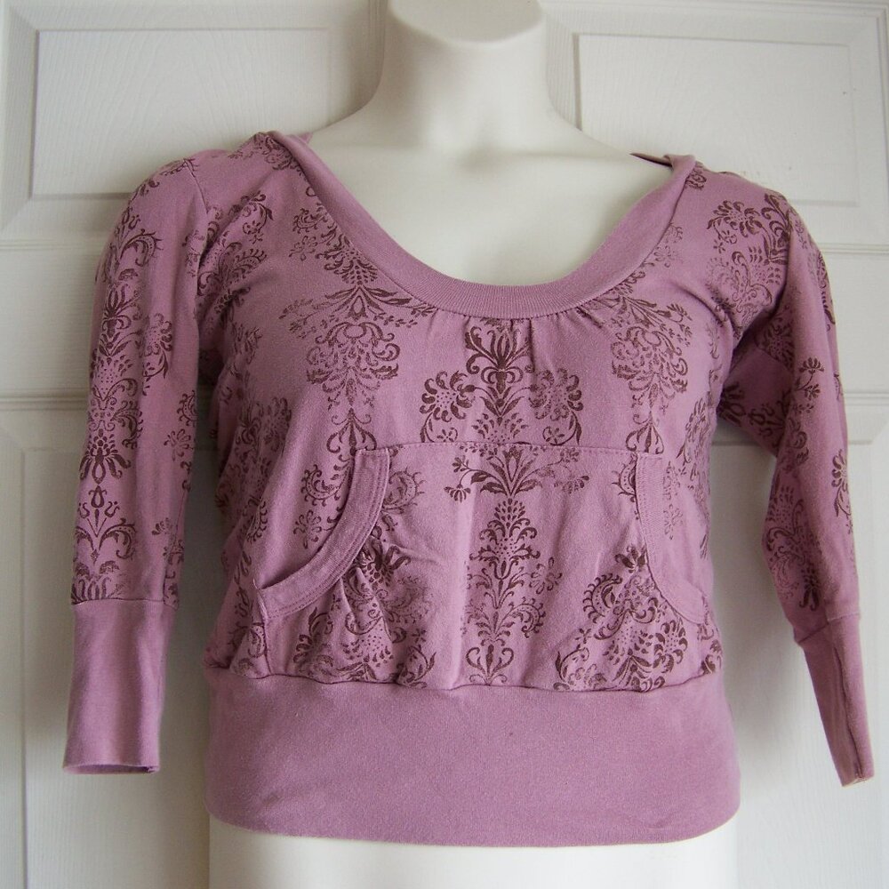 Love For Sale ladies clothing 100% cotton long sleeve t shirt with hood size S